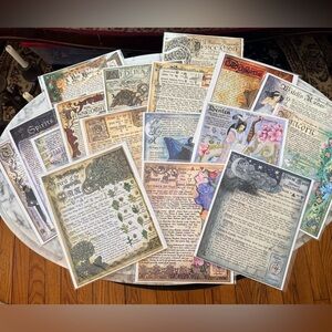 Witches Moon Box Artwork Lot